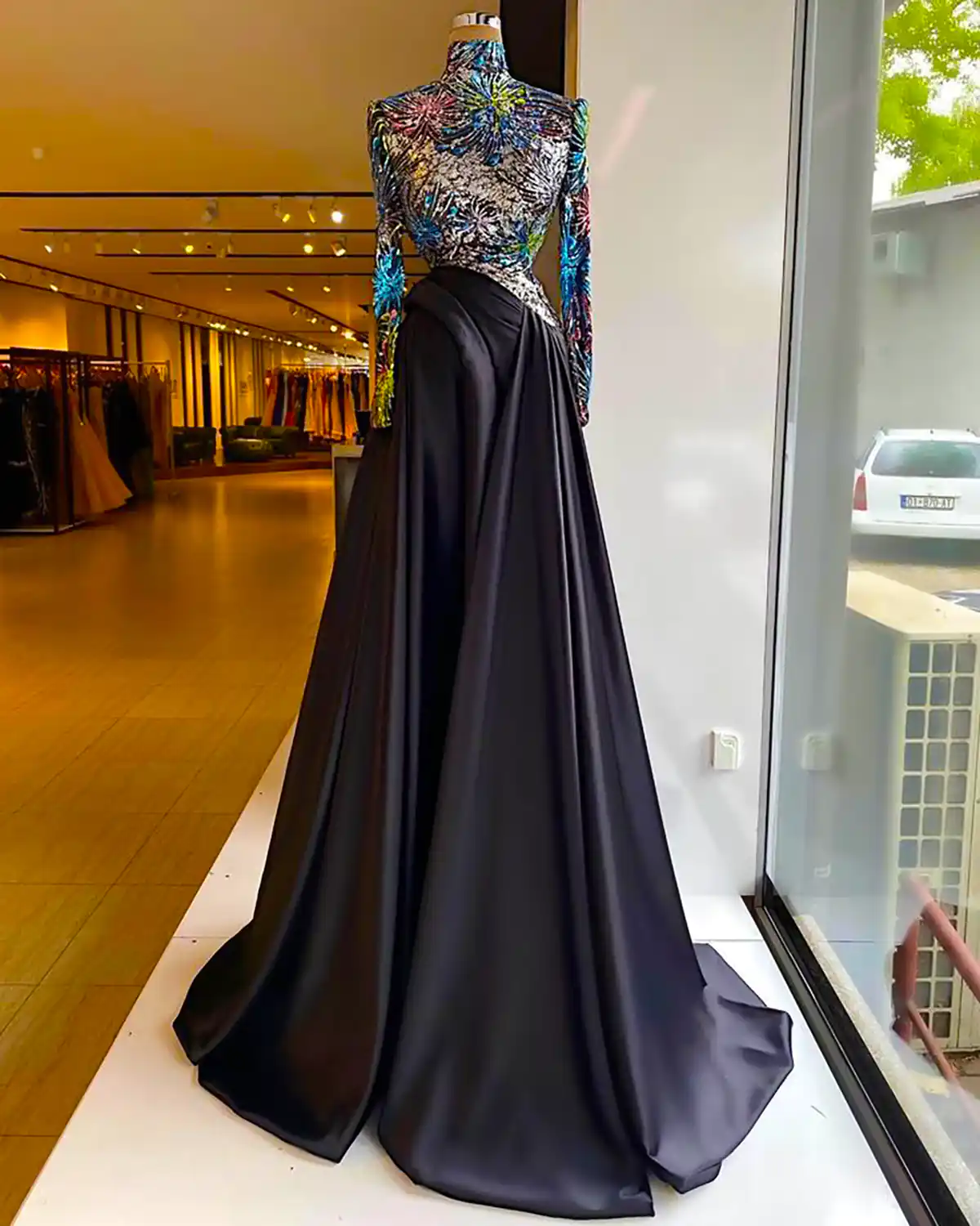 ماکسی مشکی مجلسی