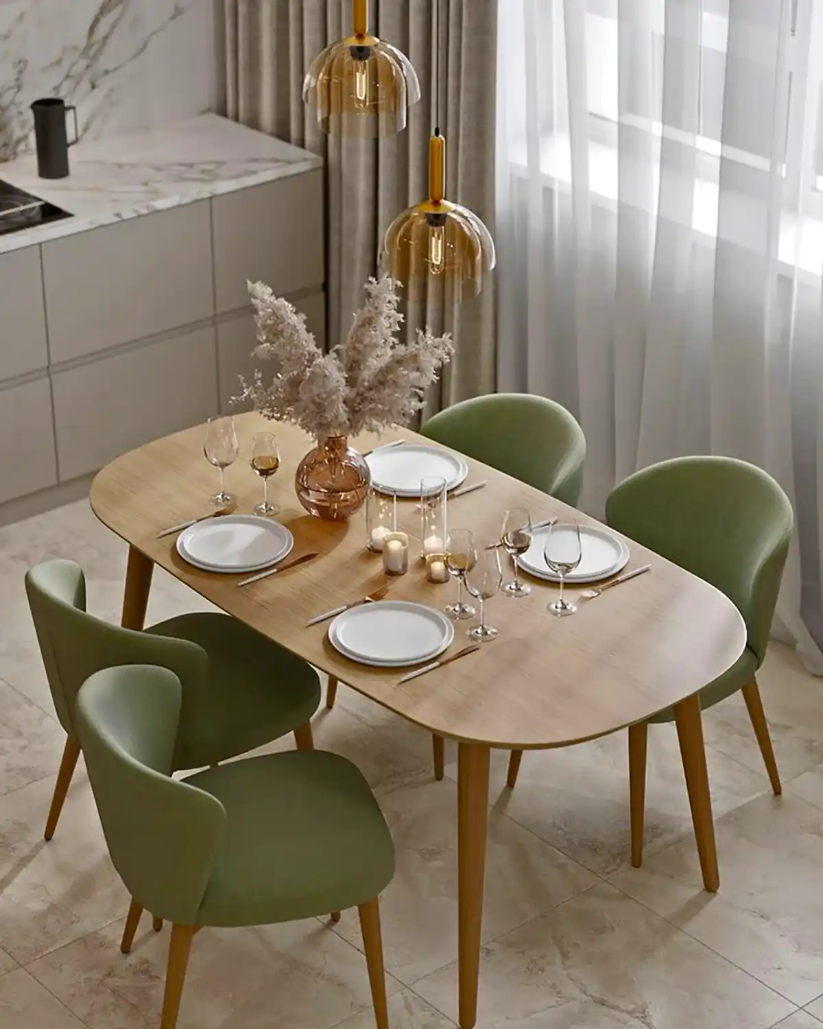 میز غذا خوری کلاسیک