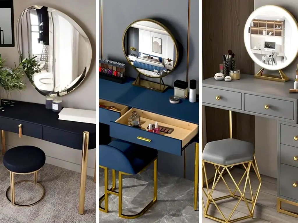 میز و صندلی میکاپ جدید