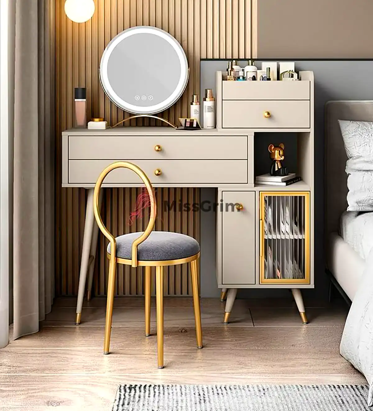 میز و صندلی میکاپ جدید