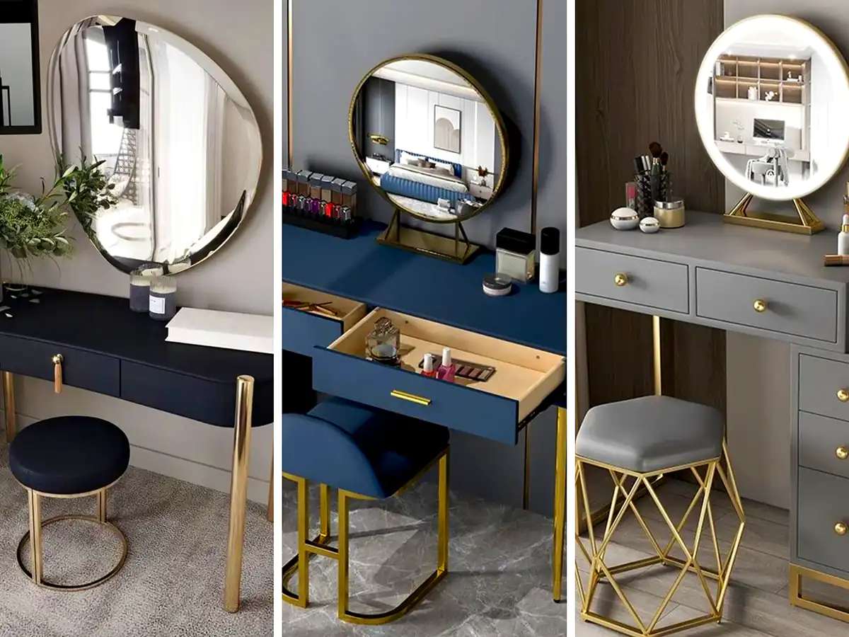 میز و صندلی میکاپ جدید