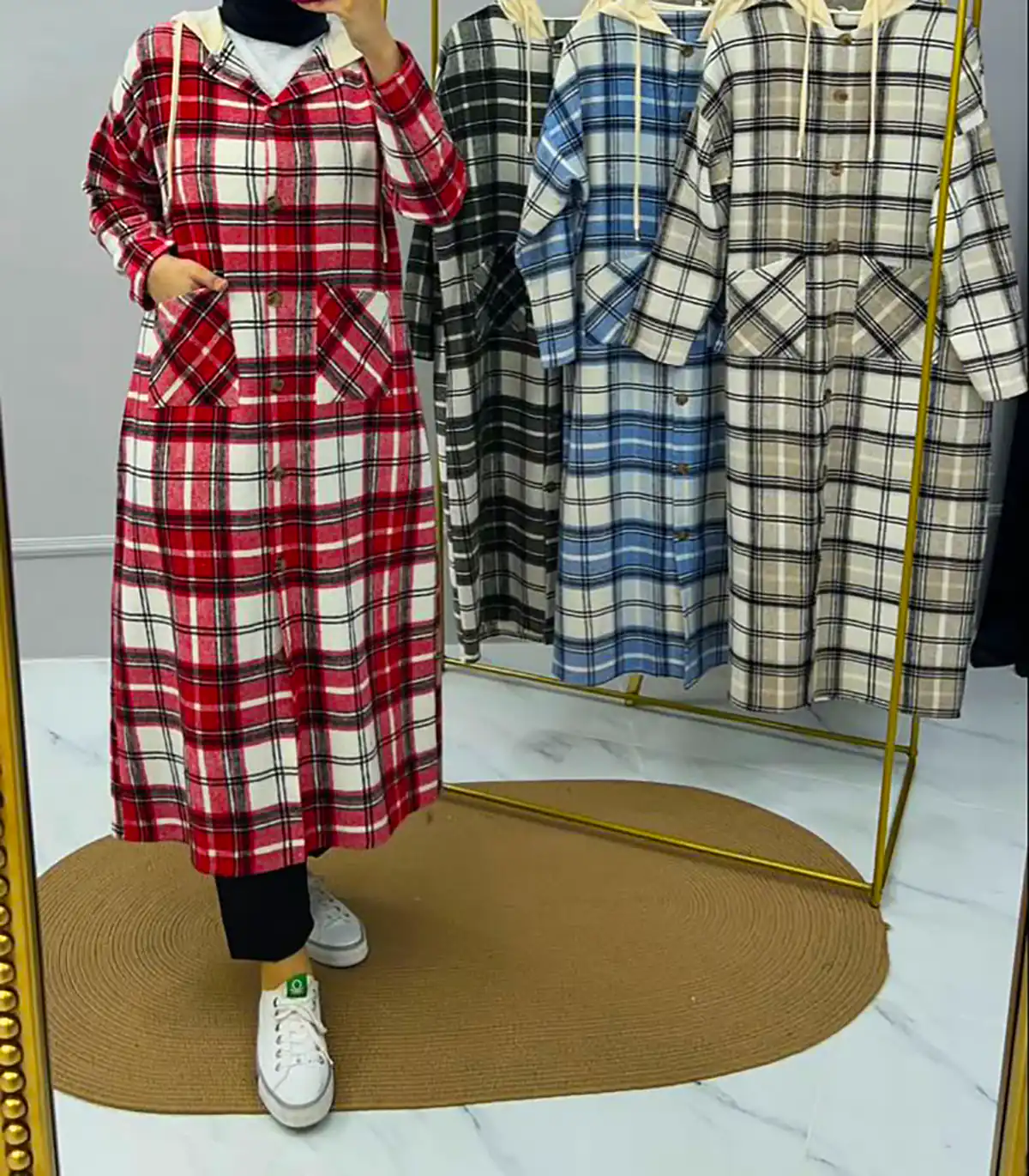 مانتو پشمی بهاره