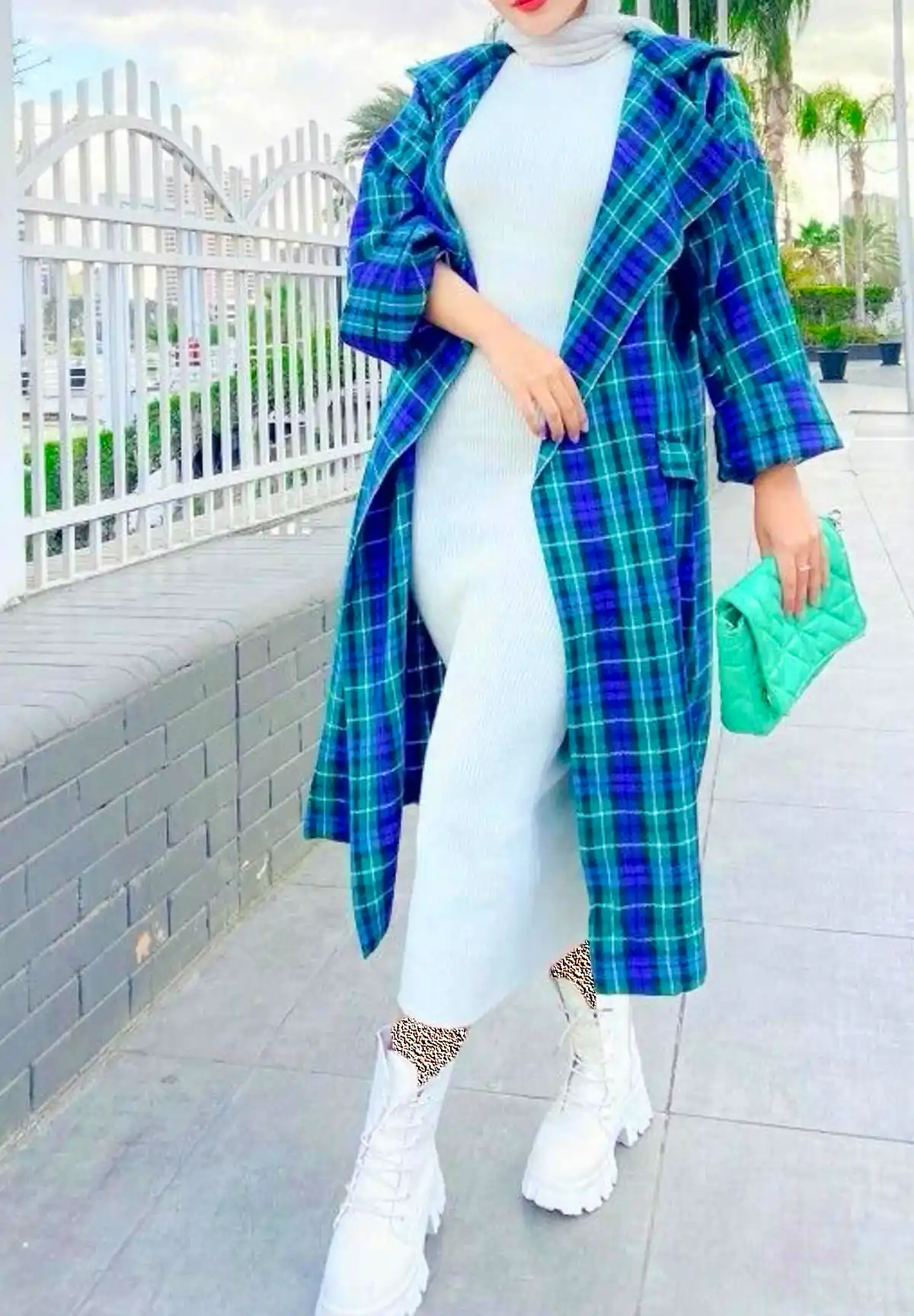 مانتو پشمی بهاره