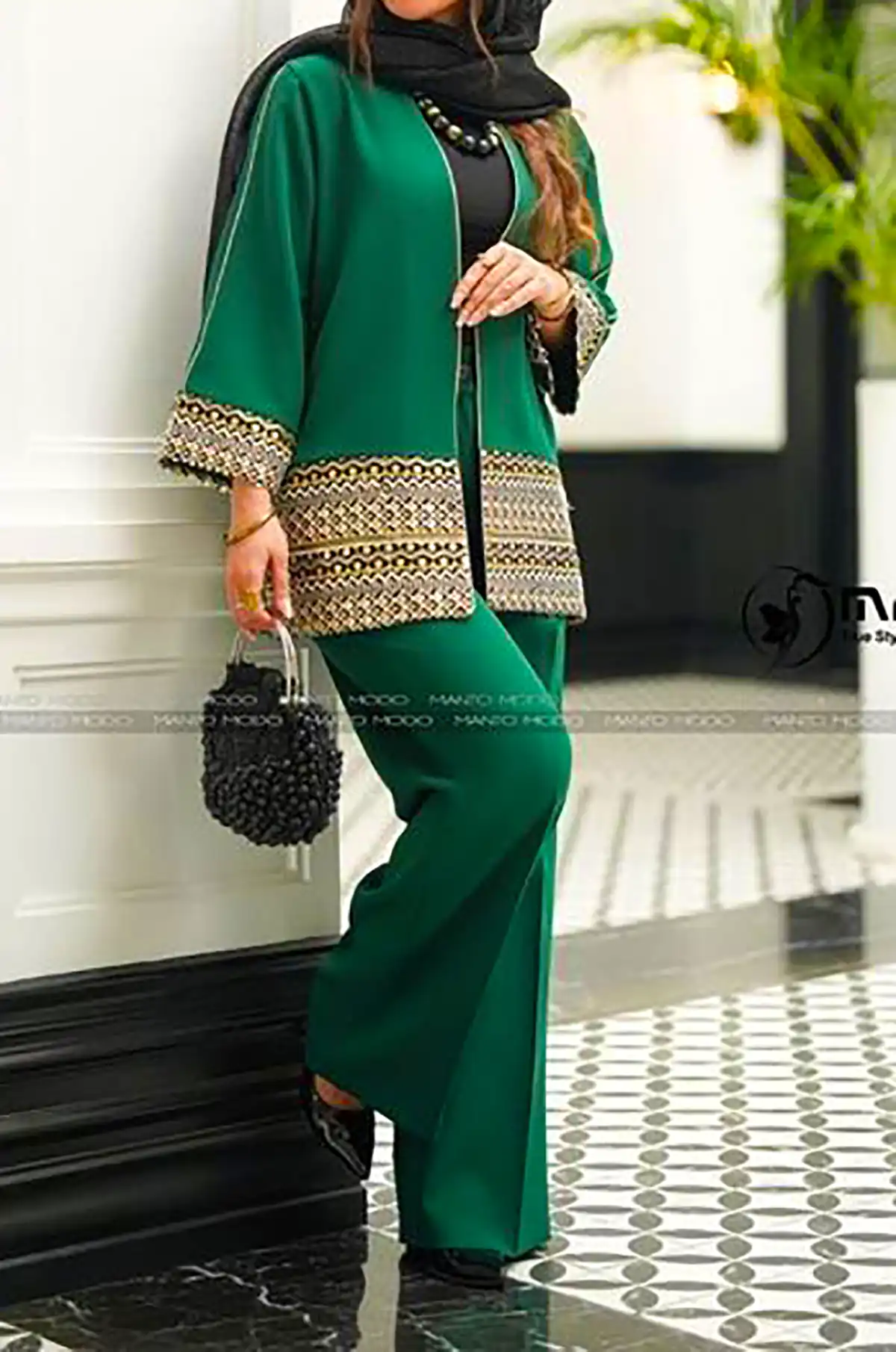 مانتو پشمی بهاره