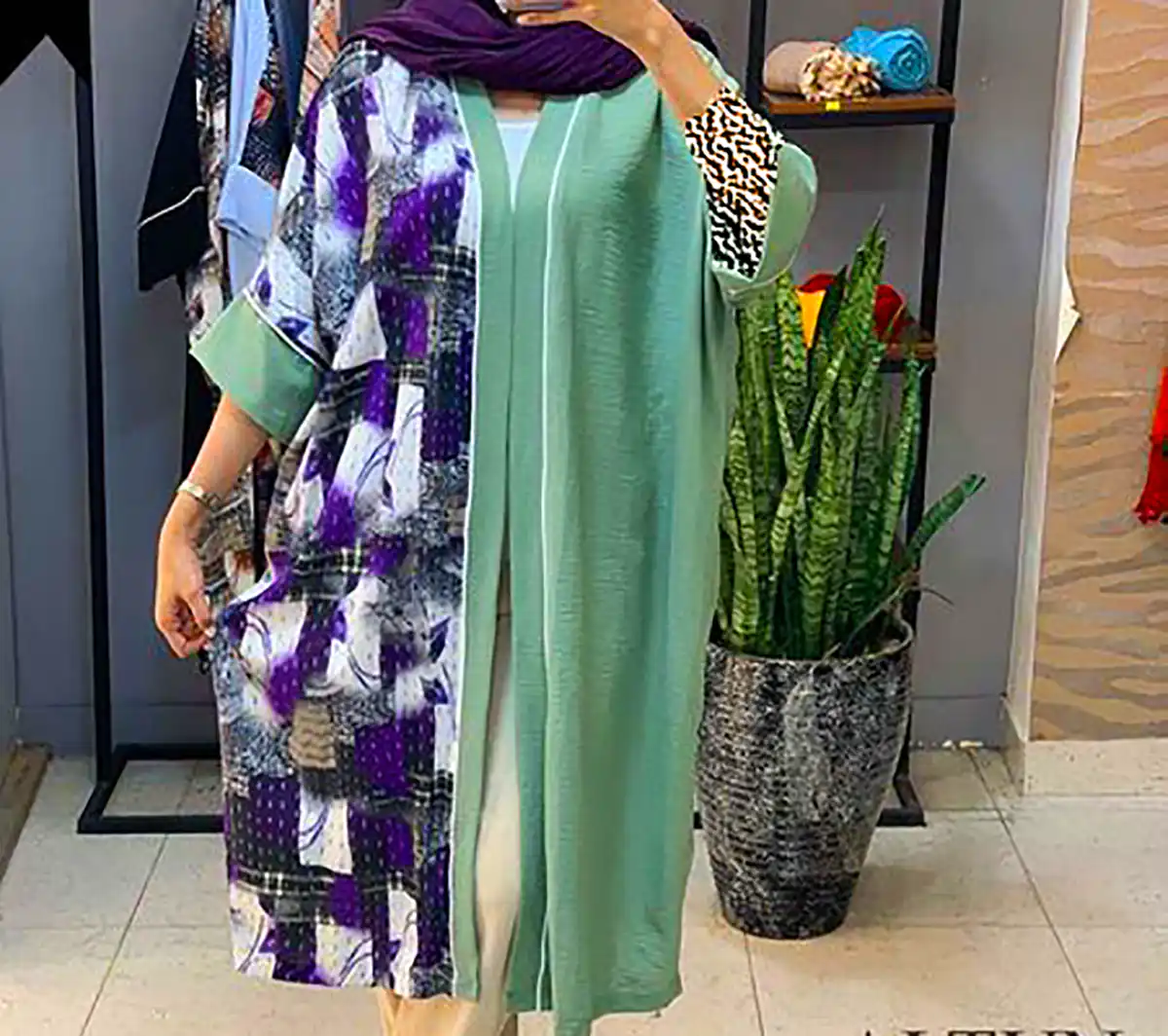 مانتو پشمی بهاره