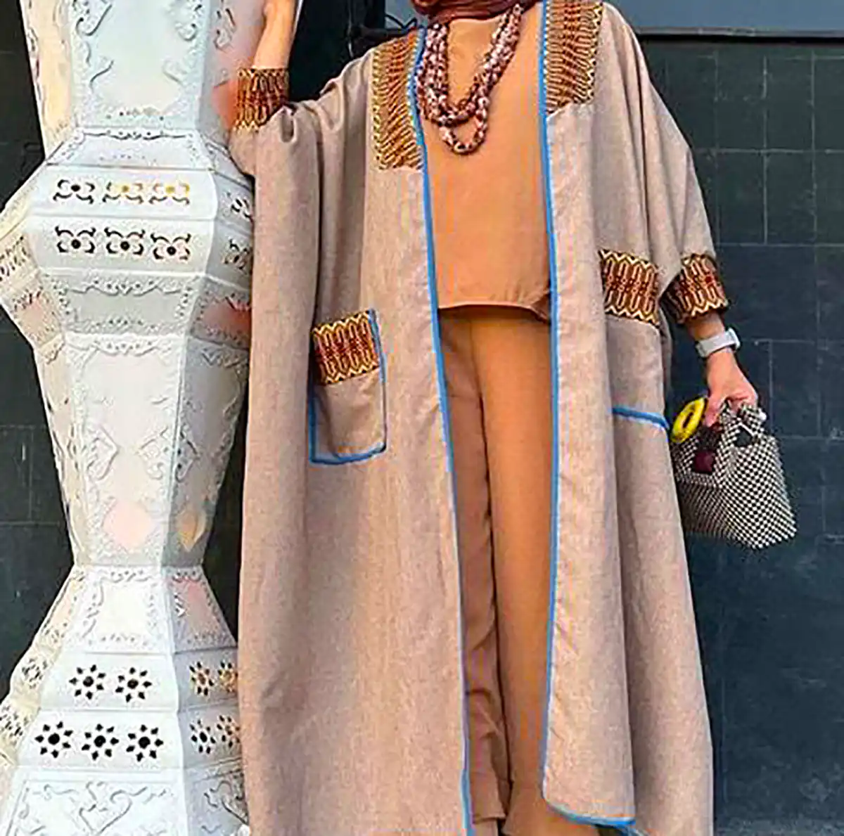 مانتو پشمی بهاره