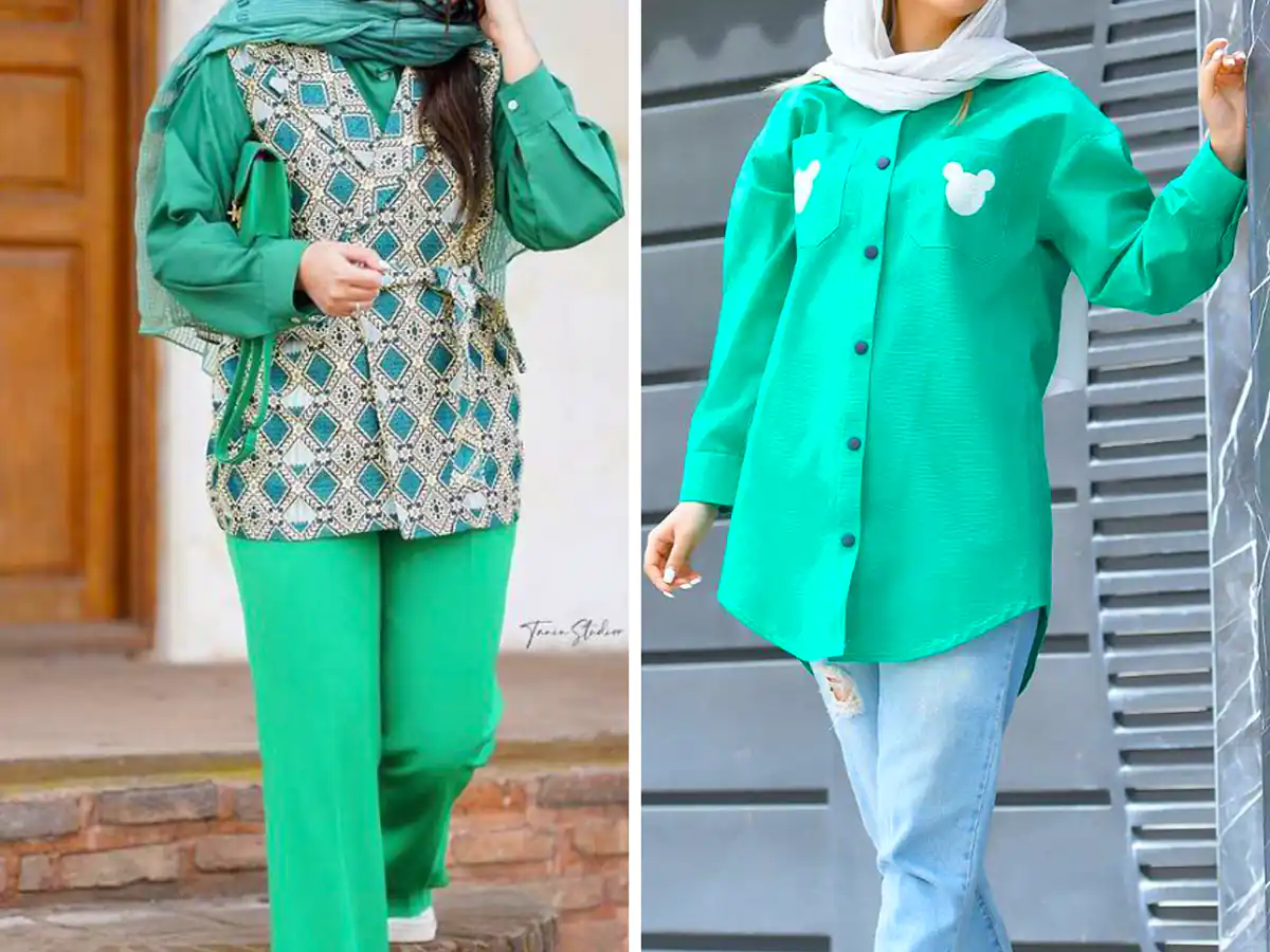 مدل مانتو شیک روزانه