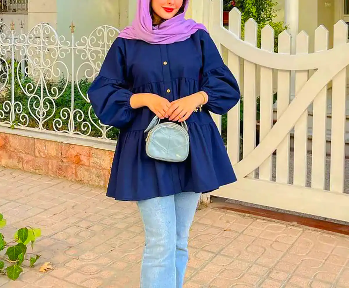 مدل مانتو شیک روزانه