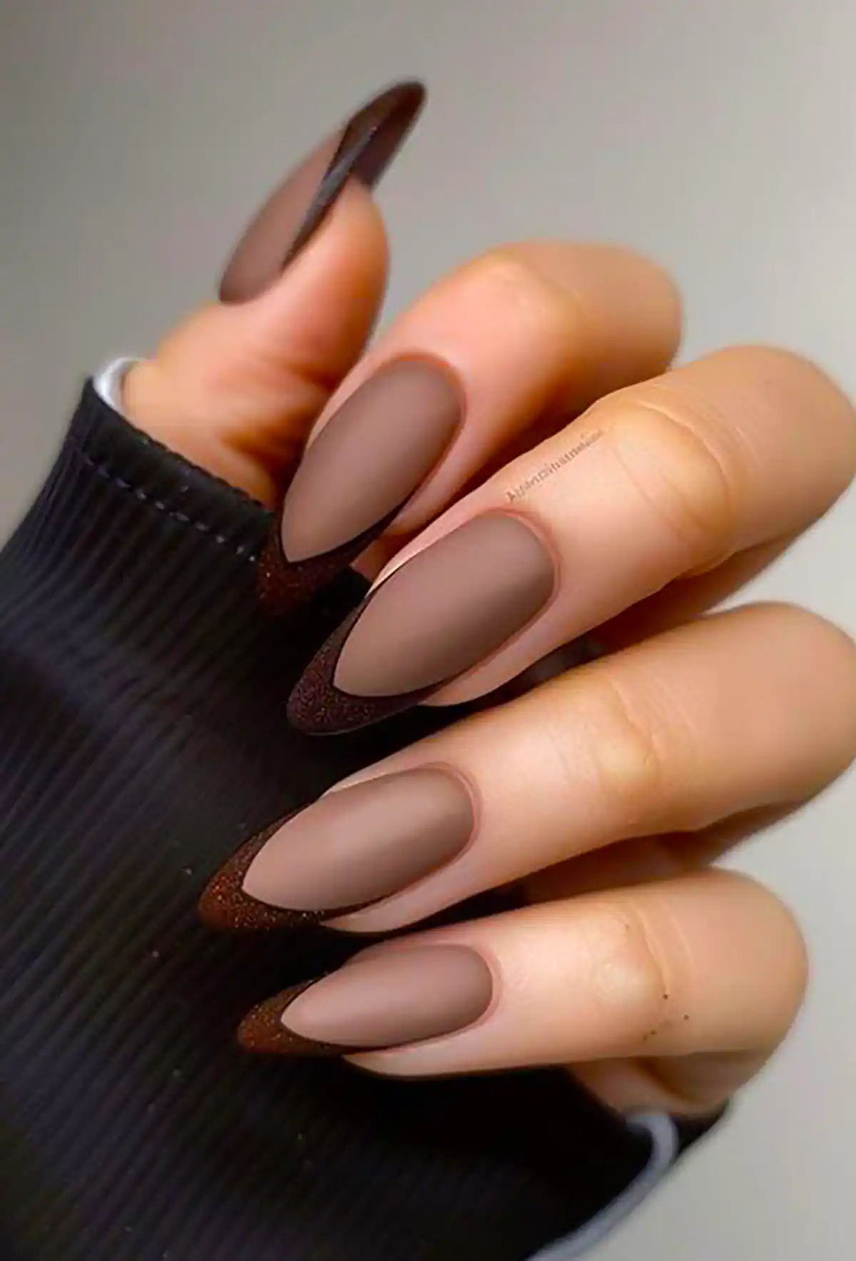 مدل ناخن مخملی ترند