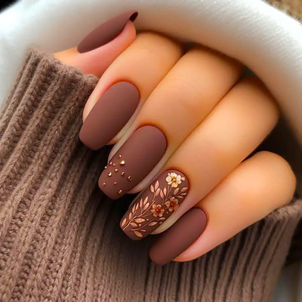 مدل ناخن مخملی ترند