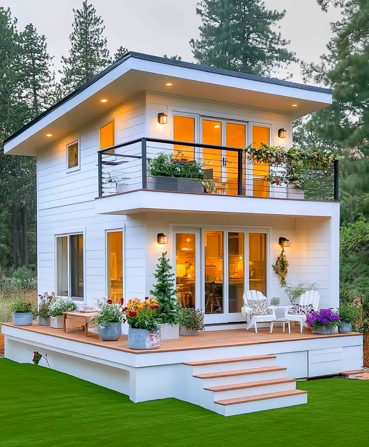 نمای بی نظیر و خاص ویلا