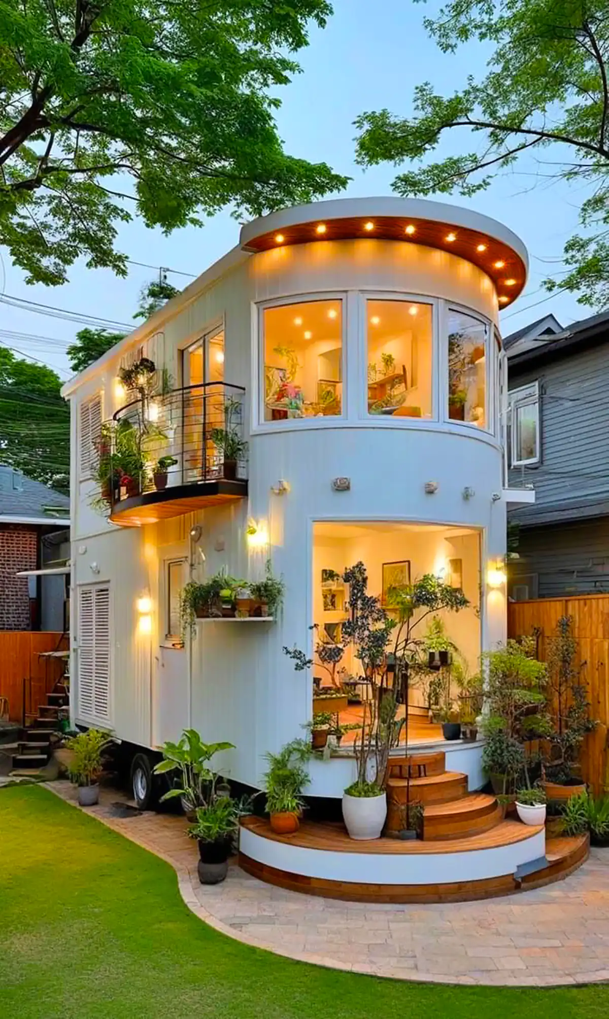 نمای بی نظیر و خاص ویلا