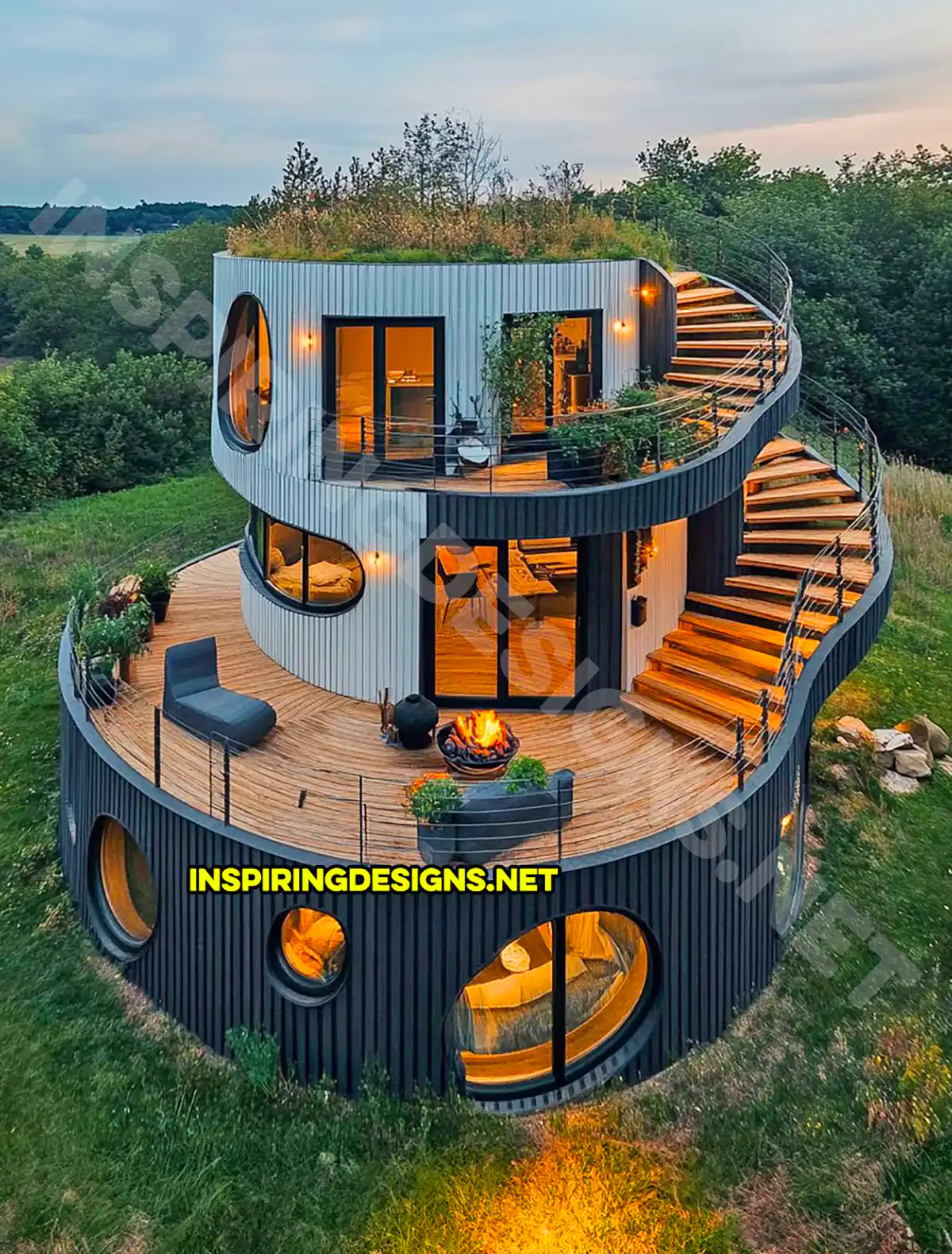 نمای بی نظیر و خاص ویلا