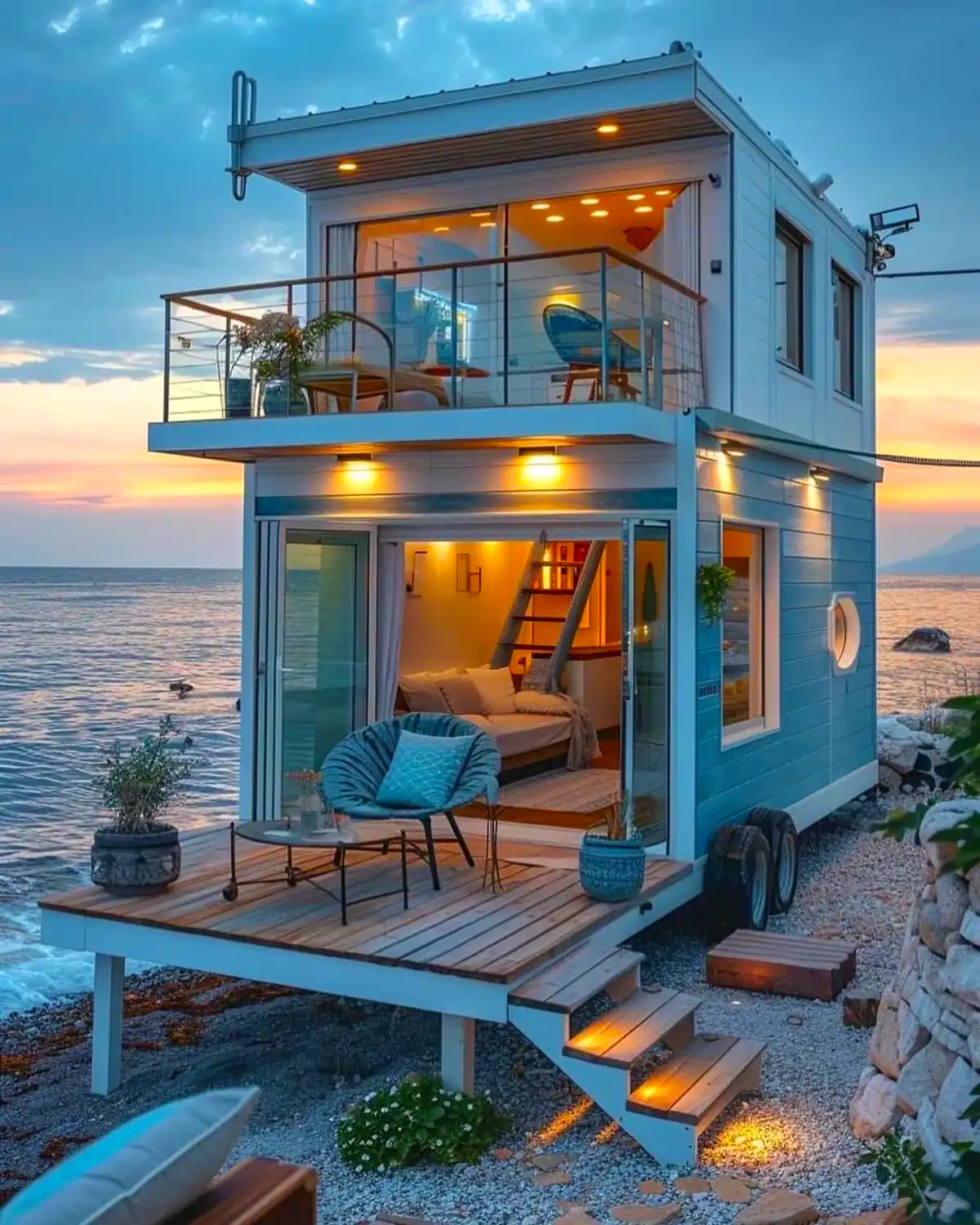 نمای بی نظیر و خاص ویلا