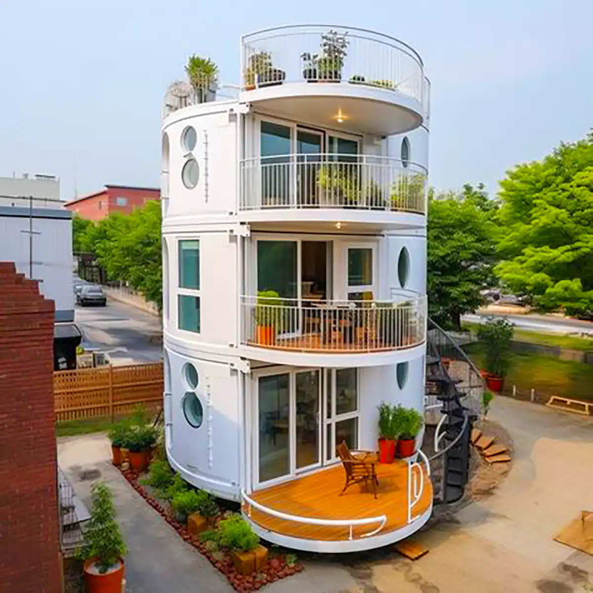 نمای بی نظیر و خاص ویلا