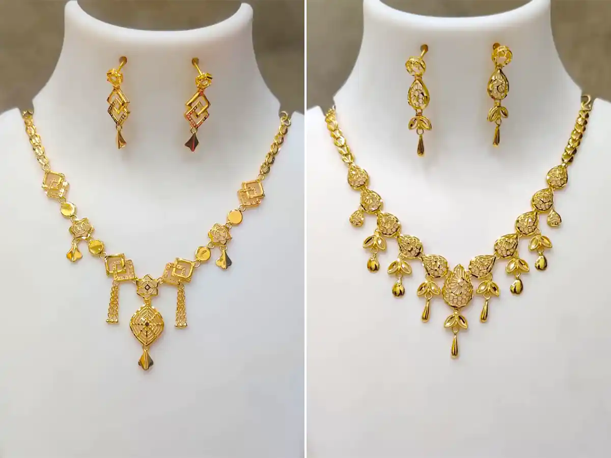 نیم ست طلا خفن لوکس