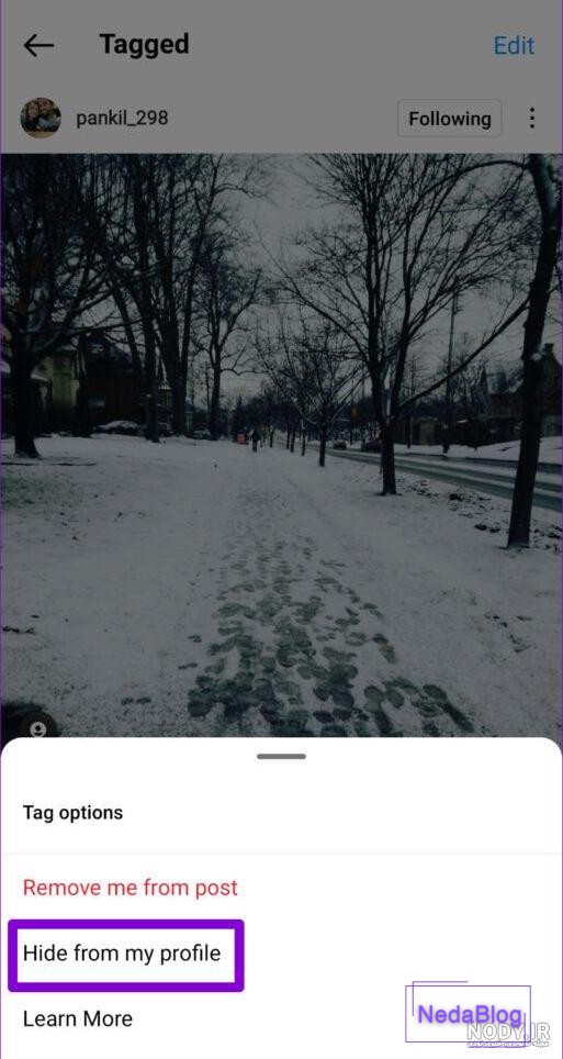 آموزش باز یا بزرگ نشدن عکس پروفایل اینستاگرام