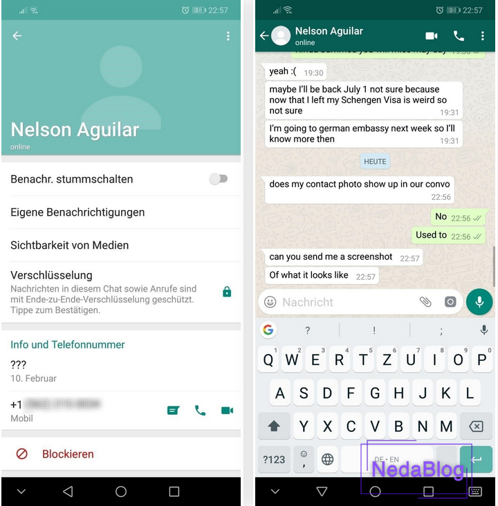 بستن اسکرین شات واتساپ برای حریم خصوصی کاربران +‌ آموزش بستن نمایش پروفایل
