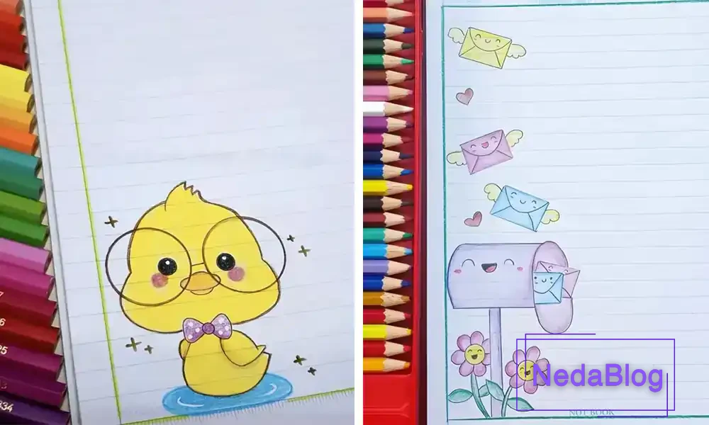 تزيين دفتر ریاضی 2024؛ با اعداد و علائم برای مقاطع تحصیلی مختلف (دختر و  پسر) - گـُـ✿ـلـی مُــــב