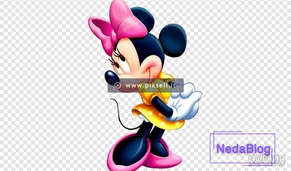 دانلود وکتور میکی موس زن و مرد - لایه باز طرح آماده psd - eps