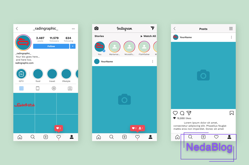 راهنمای کامل سایز و ابعاد عکس در اینستاگرام | ماهان سرور راهنمای کامل سایز و ابعاد عکس در اینستاگرام | ماهان سرور
