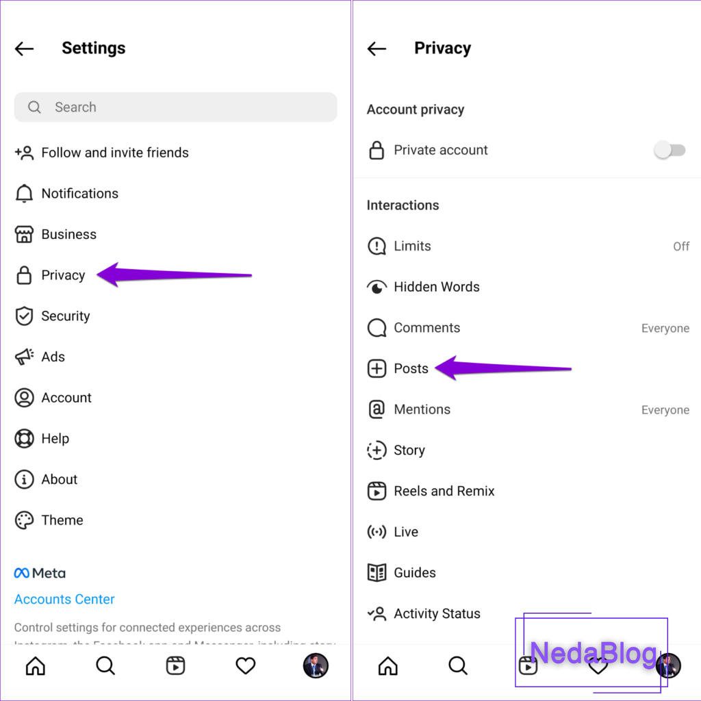 روش گذاشتن عکس پروفایل در اینستاگرام