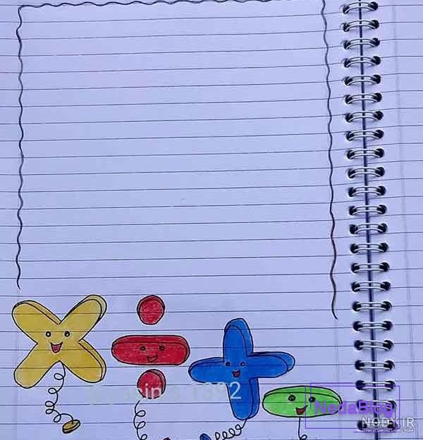 85 طرح فانتزی، جذاب و رنگارنگ برای نقاشی دفتر مشق دخترانه