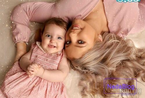 عکس آتلیه کودک با پدر و مادر - عکس نودی