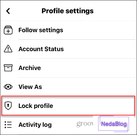 قابلیت باز یا بزرگ نشدن عکس پروفایل اینستاگرام / بستن زوم پروفایل اینستا
