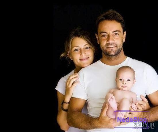 ژست عکس نوزاد با پدر و مادر: 20 ایده ژست + عکس