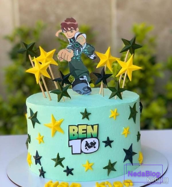 کیک فوندانت بن تن😍😍