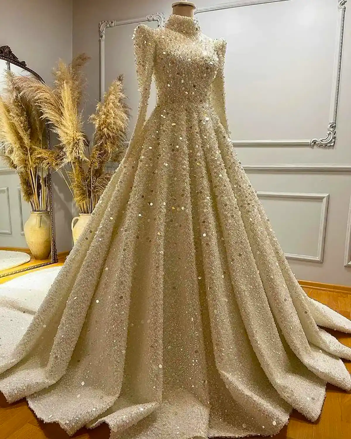 پیراهن بلند مجلسی ترند