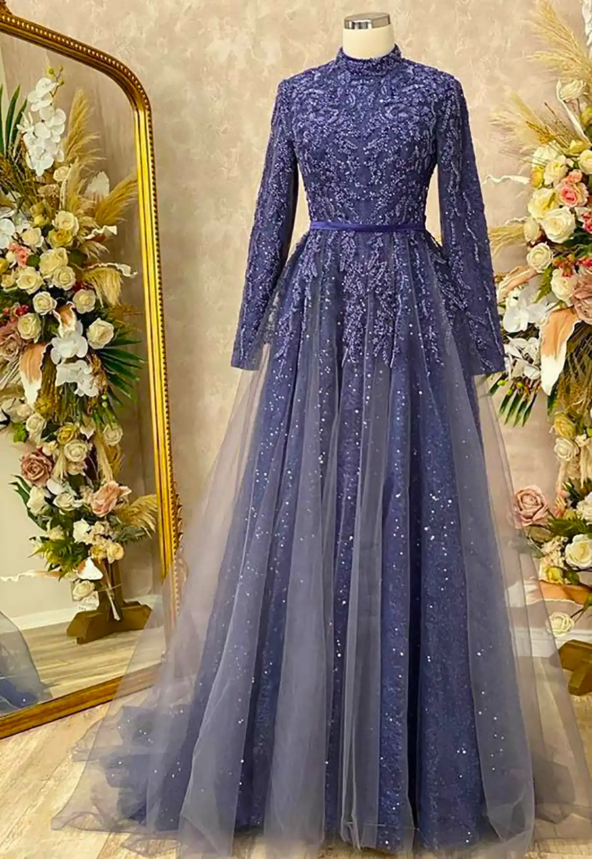 پیراهن بلند مجلسی ترند