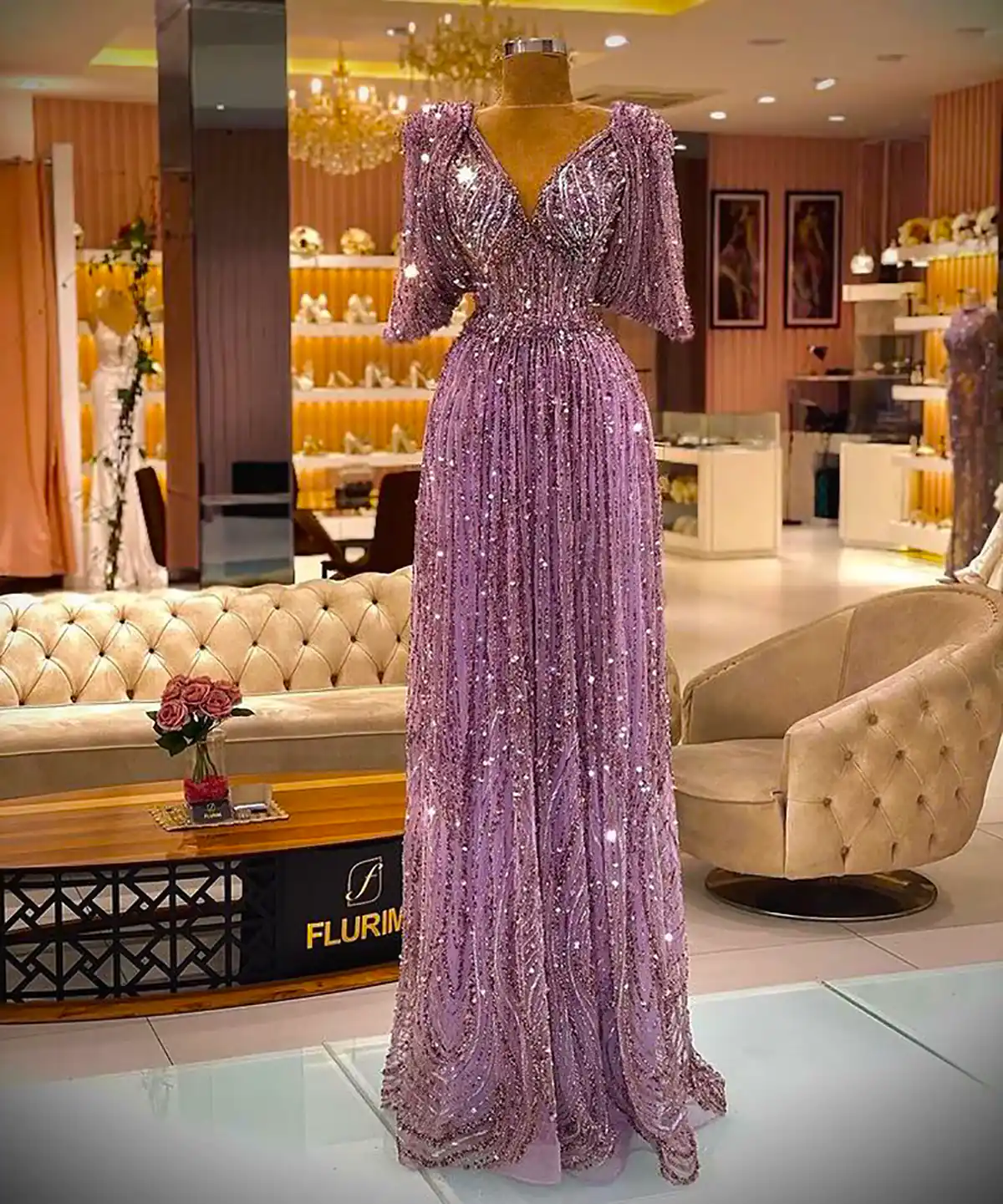 پیراهن بلند مجلسی ترند