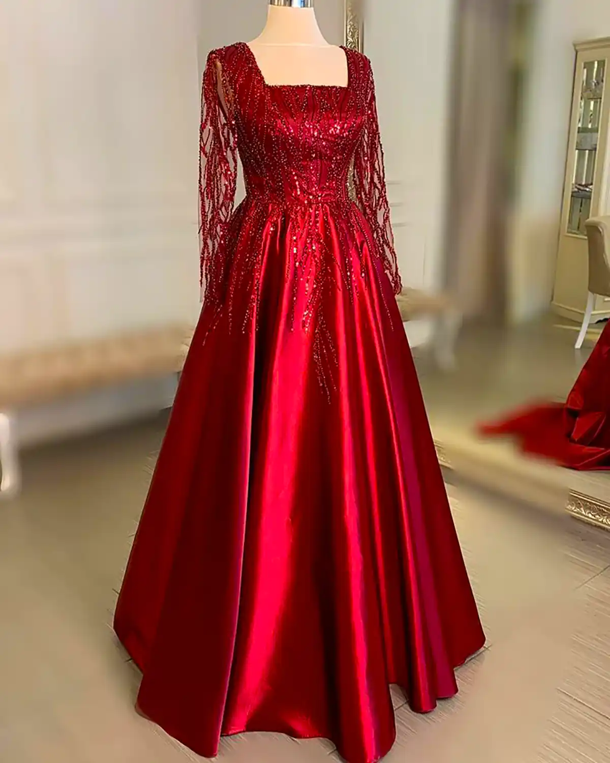 پیراهن بلند مجلسی ترند