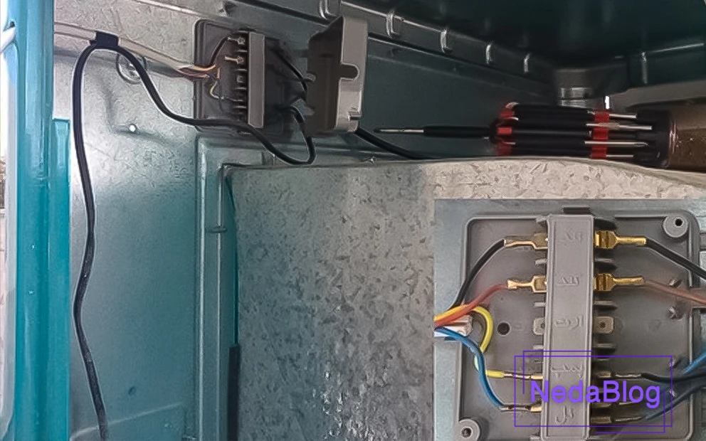 کابل برق کولر آبی