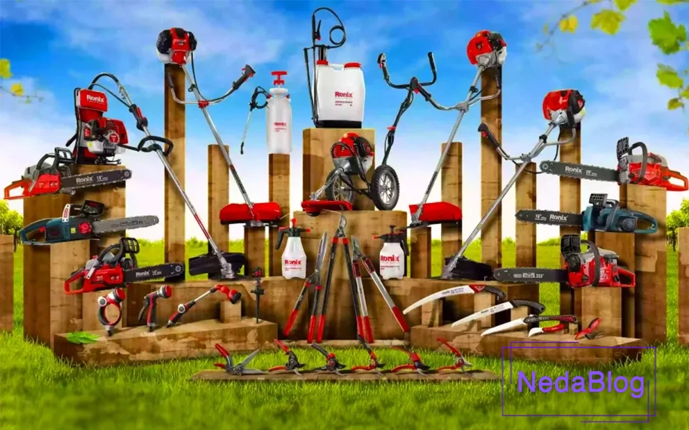 ابزارهای باغبانی رونیکس