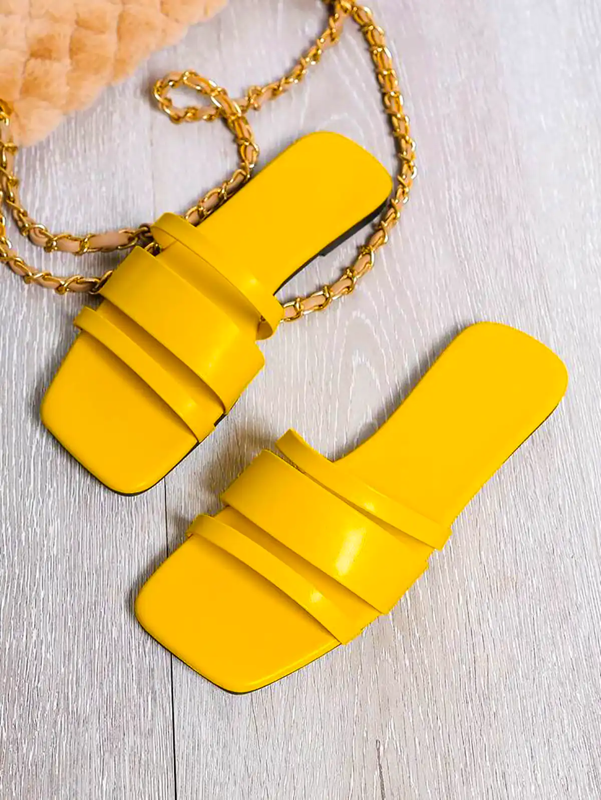 صندل زرد رو فرشی