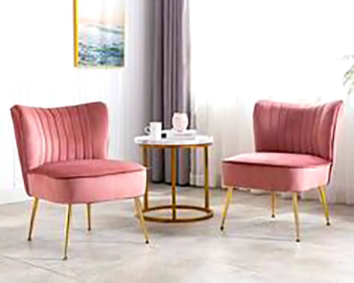 صندلی صورتی سالن زیبایی