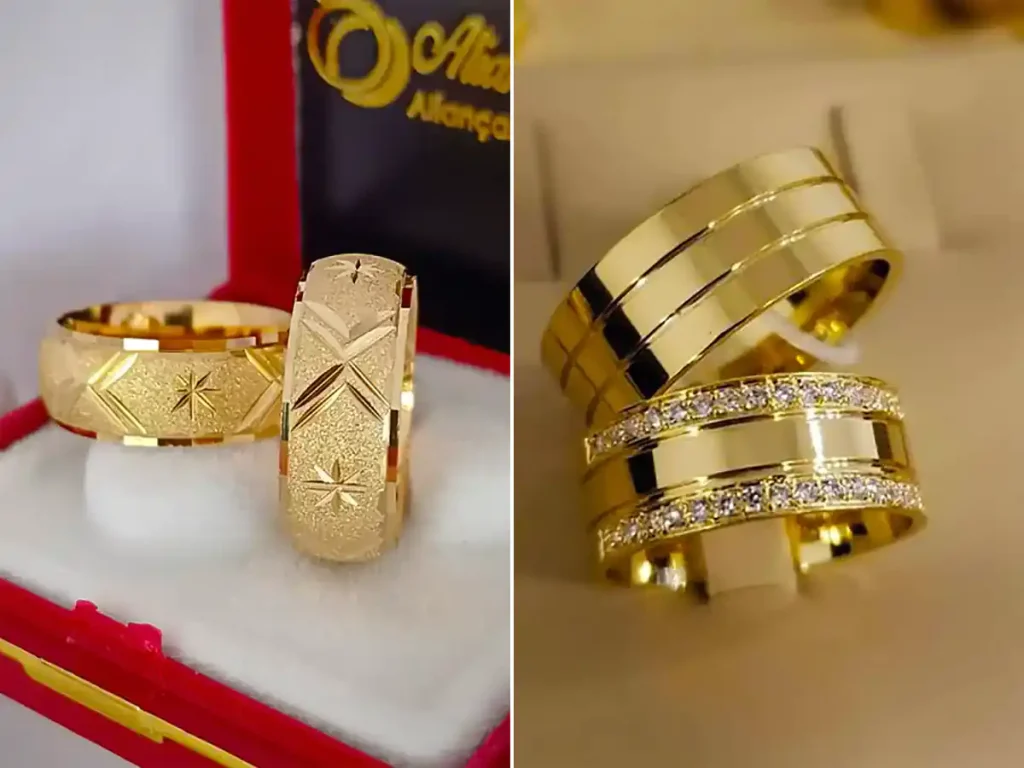 ست حلقه ازدواج شیک