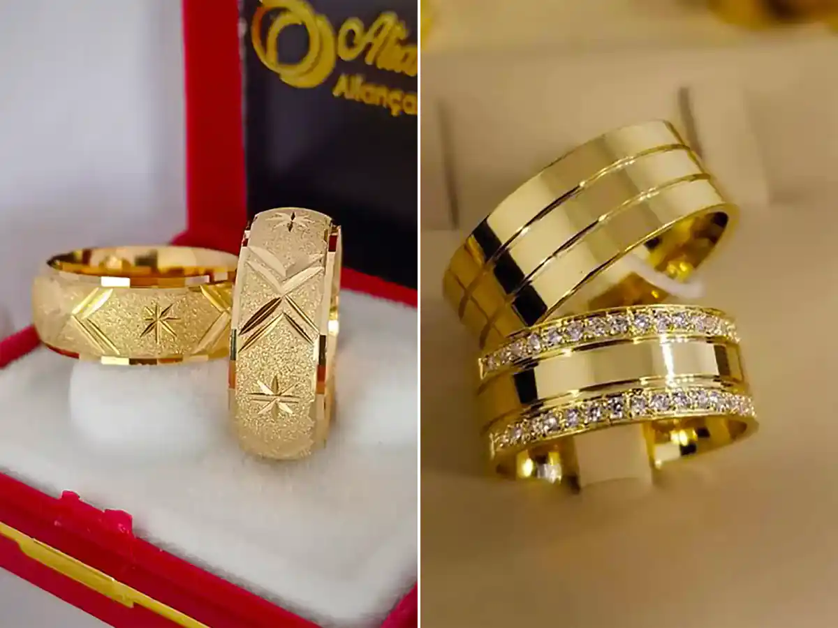 ست حلقه ازدواج شیک