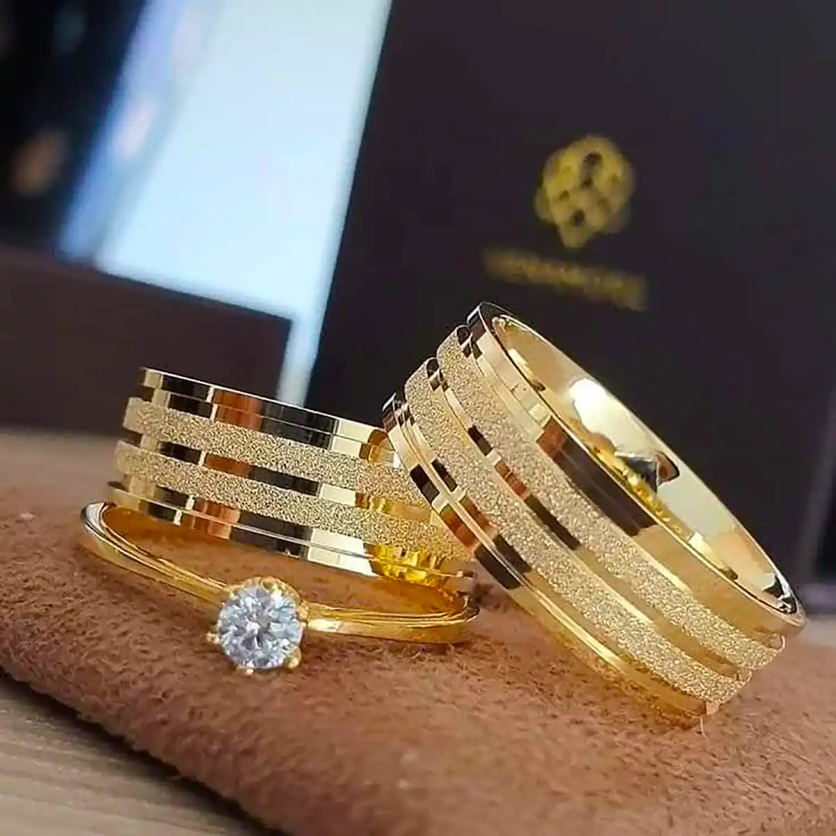 ست حلقه ازدواج شیک