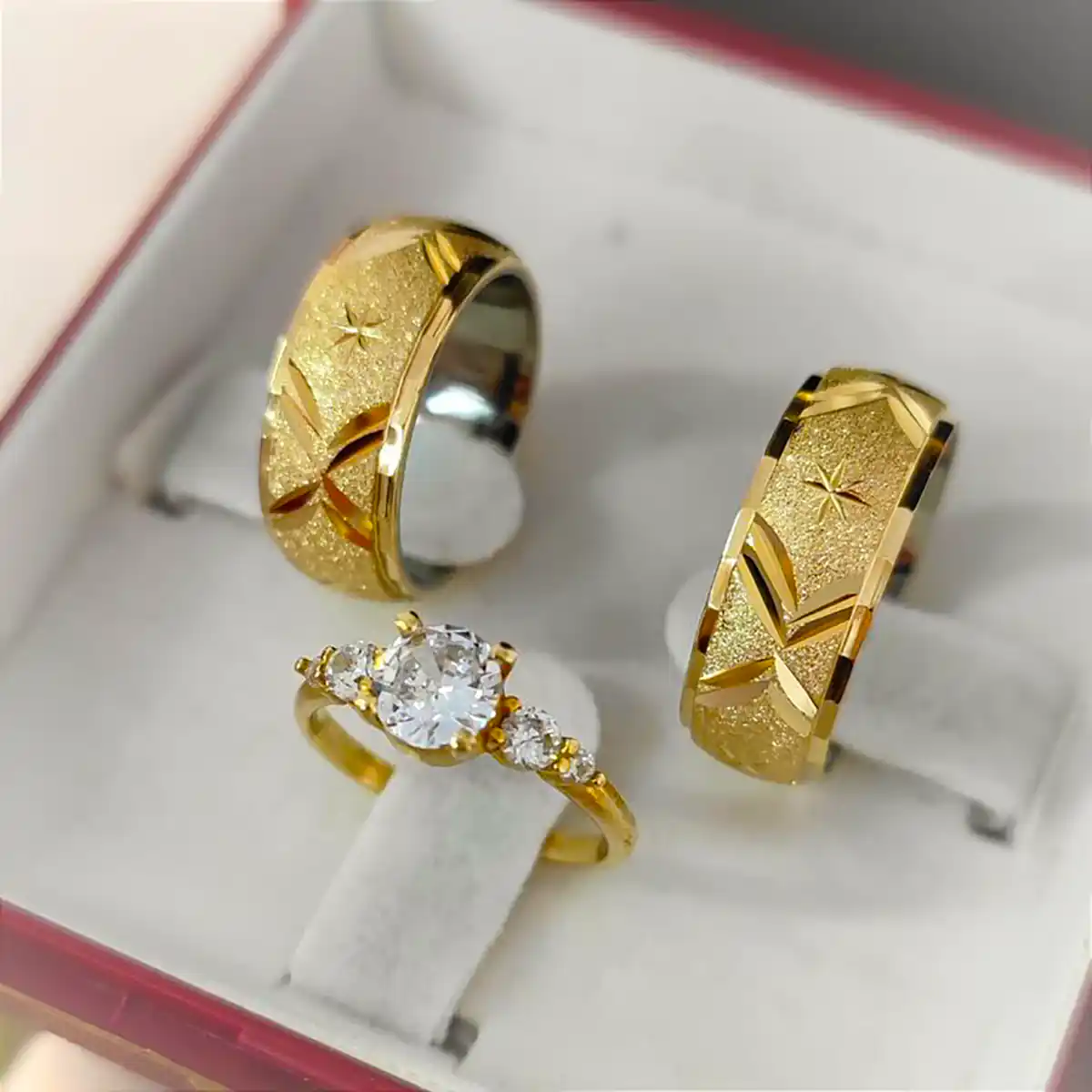 ست حلقه ازدواج شیک