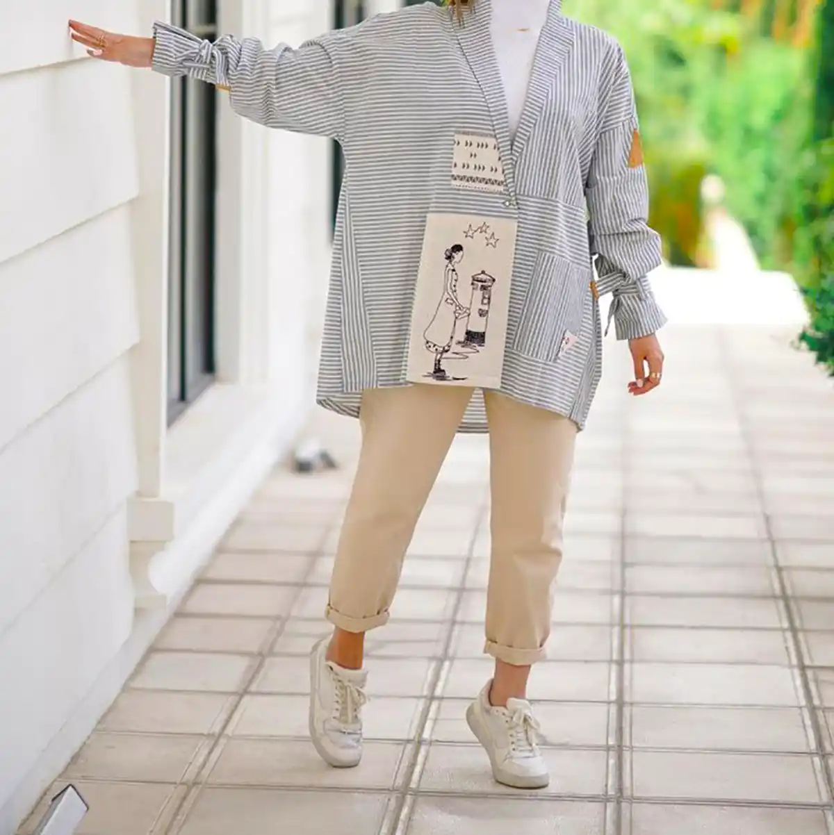 ست مانتو شلوار راحت جذاب