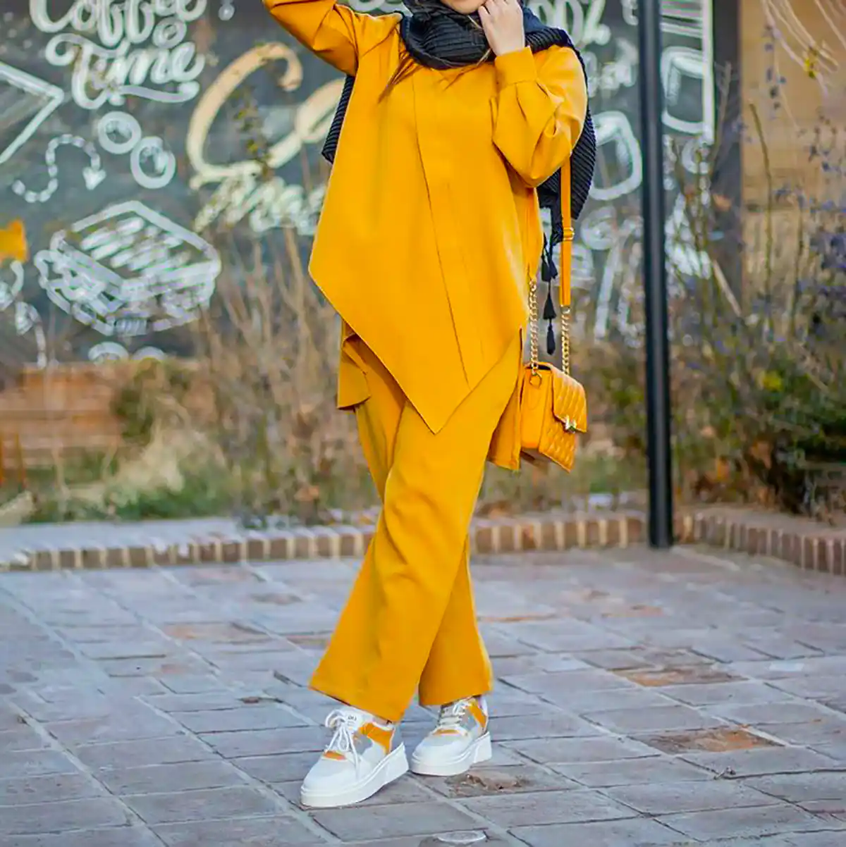 ست مانتو شلوار راحت جذاب