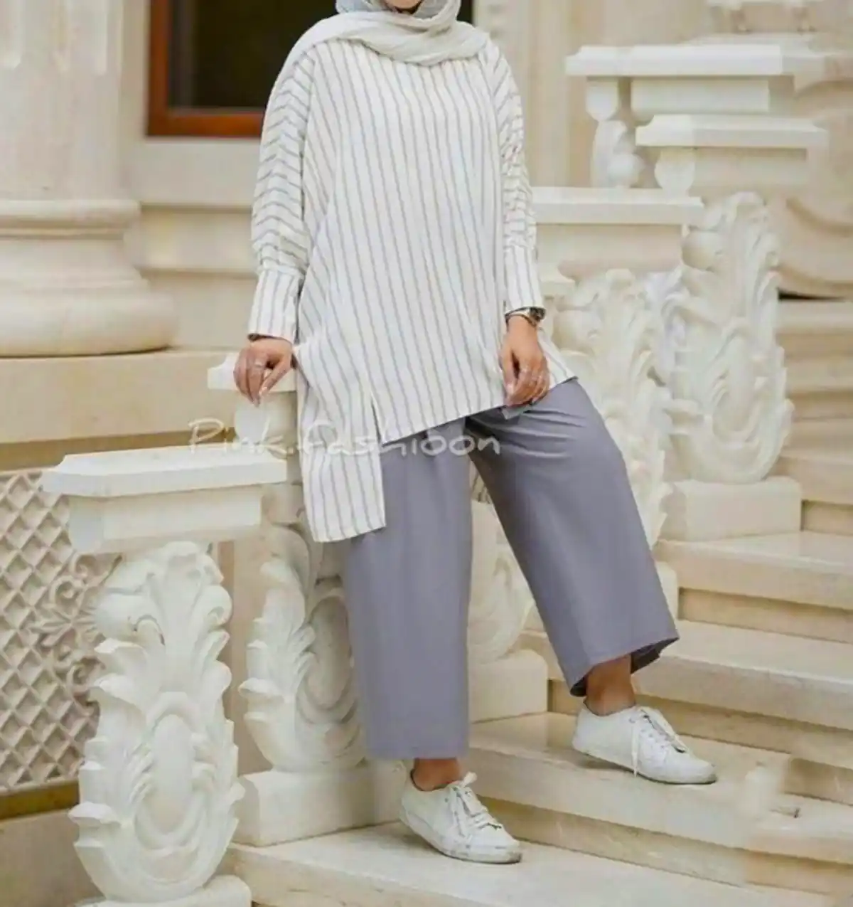 ست مانتو شلوار راحت جذاب