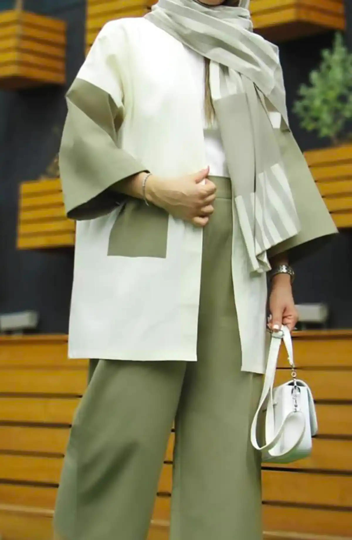 ست مانتو شلوار راحت جذاب