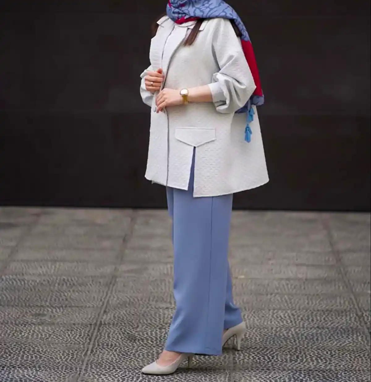 ست مانتو شلوار راحت جذاب