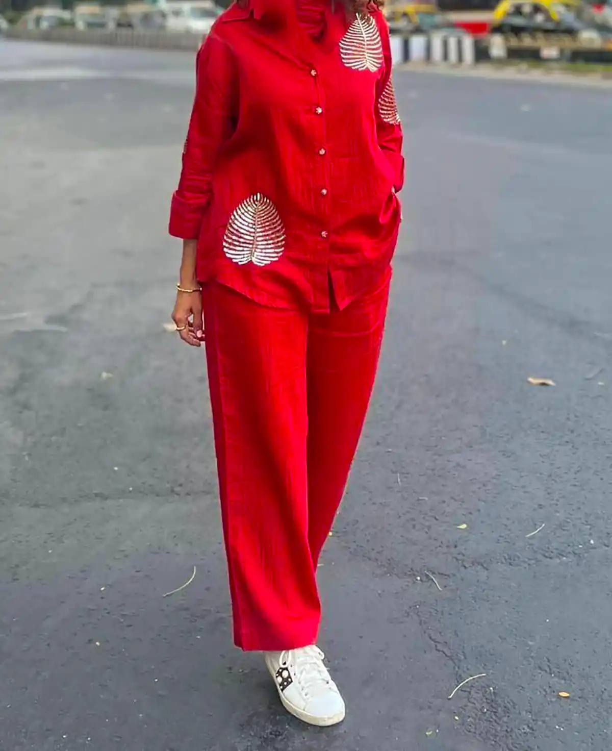 ست مانتو شلوار شیک جدید