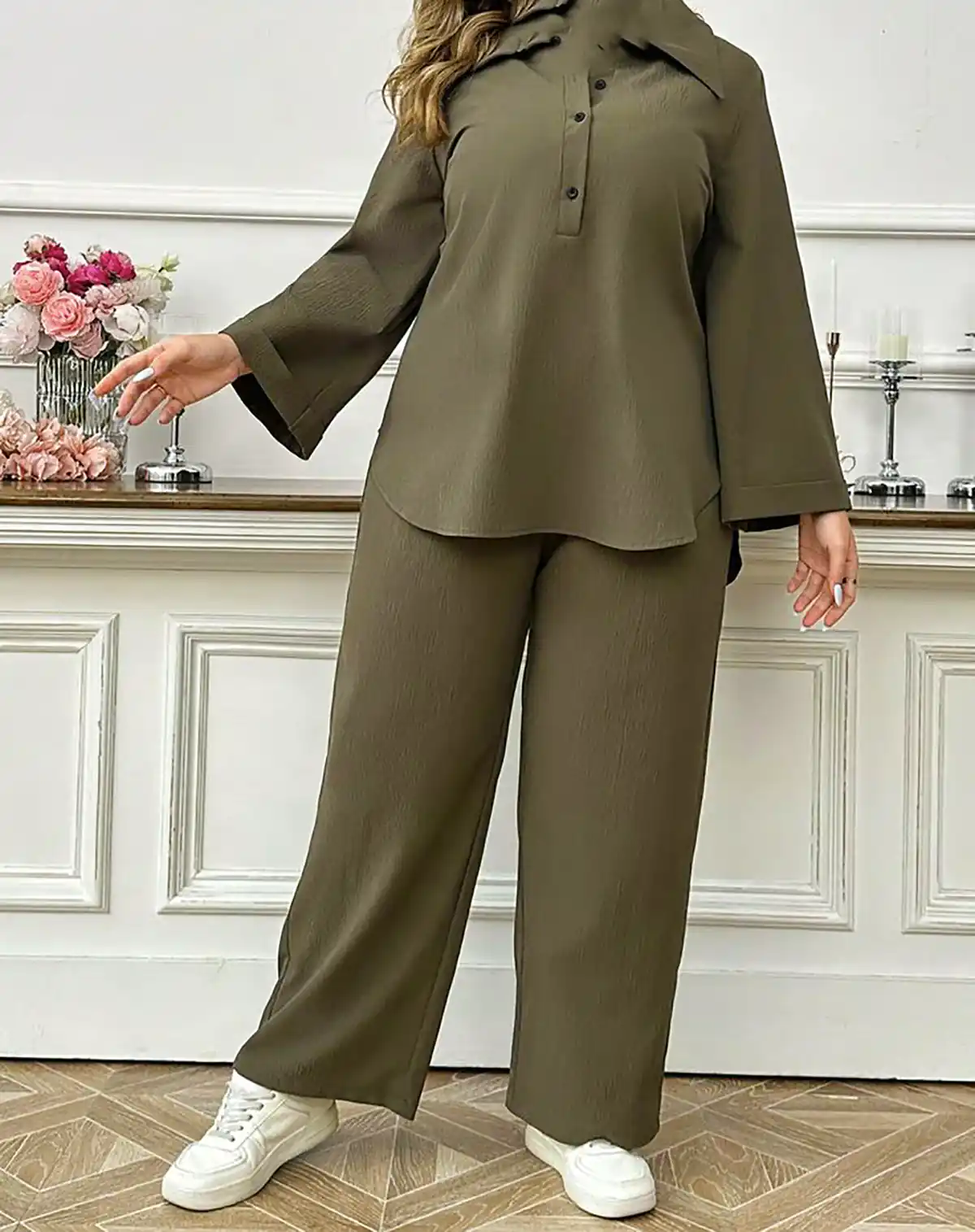 ست مانتو شلوار شیک جدید